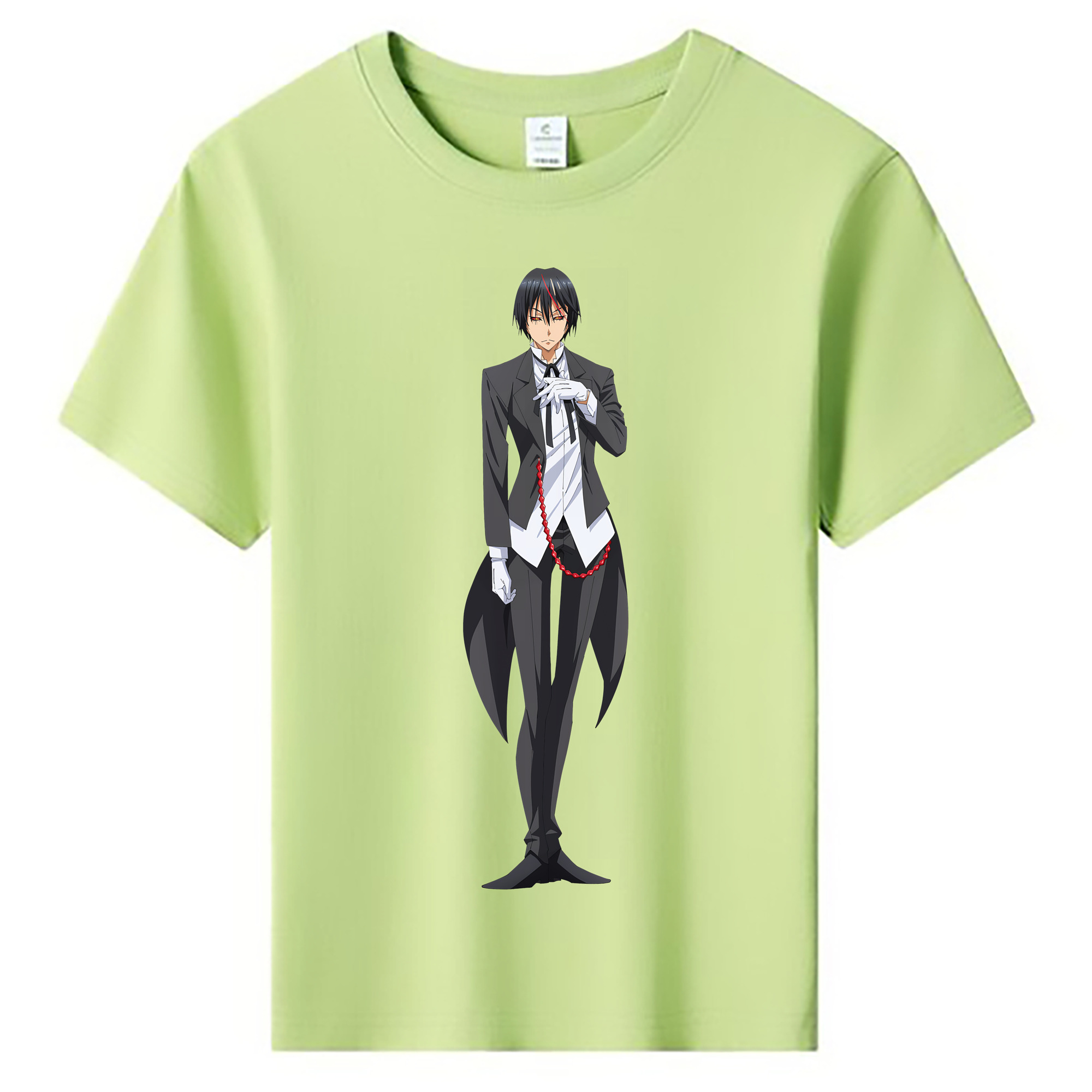 （画像用） 転スラ Regarding Reincarnated to Slime 綿100％キッズTシャツ（フロントプリント）